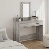 Dressing Table Grey 100 x 41 x 140 cm Engineered Wood 865177