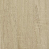 Bookcase Sonoma Oak 60x35x139 cm Engineered Wood 3300841