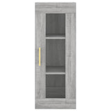 Wall Mounted Cabinet Grey Sonoma 34.5x34x90 cm 828906