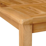 Bar Table Natural 110 x 60 x 105 cm Solid-Teak 42030007