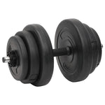 ZNTS Barbell and Dumbbell with Plates Set 120 kg 3145031