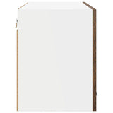Hanging Cabinet with Storage 2 pcs Smoked Oak 60 x 31 x 40 cm 884219