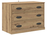 Sideboards with Drawer 3 pcs Artisan Oak 210 x 35.5 x 67.5 cm 3402648