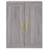 Highboard Grey Sonoma 69.5x34x180 cm Engineered Wood 3199871