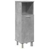 Bathroom Cabinet Concrete Grey 30x30x95 cm Engineered Wood 856136