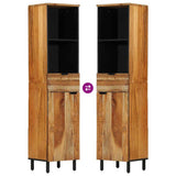Bathroom Cabinet Brown 38 x 33 x 160 cm Solid Mango Wood 4017778