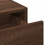 Dressing Table Brown 60 x 40 x 70 cm Engineered Wood 865223