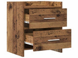 Bedside Tables 2 pcs Old Wood 40 x 30 x 60 cm Engineered Wood 8010976