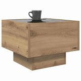Coffee Table Artisan oak 40 x 40 x 30 cm Engineered wood 879657