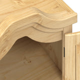 Wardrobe Corona 55x52x170 cm Solid Wood Pine 4002764