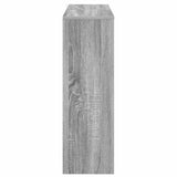 Electric Fireplace Grey Sonoma 75 x 24.5 x 75 cm 8020773