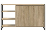 Side Cabinet Sonoma 96.5 x 30 x 75 cm Engineered Wood 886613