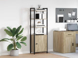 Book Cabinet Sonoma Oak 40 x 24 x 161 cm Engineered Wood 883851