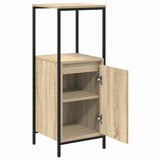 Bathroom Cabinet with Shelves Sonoma Oak 36x35x95 cm 861913