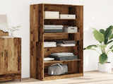 Wardrobe Old Wood 100x50x200 cm Engineered Wood 3307736