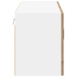 Wall Glass Cabinet LUCCA Artisan Oak 80 x 31 x 40 cm 884954