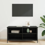 TV Cabinet Black Oak 100 x 40 x 50 cm Engineered Wood 881889