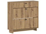 Shoe Cabinet EDE 78 x 24 x 103 cm Engineered Wood Artisan Oak 896004