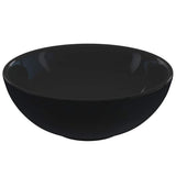 Wash Basin Gloss Black 28x10 cm Ceramic 42000315