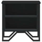 Bedside Cabinet Black 2 pcs 40x30x40 cm Engineered Wood 848495