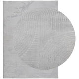 Rug IZA Short Pile Scandinavian Look Grey 200x280 cm 375455