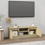 ZNTS TV Cabinet with Door Sonoma Oak 102x30x36 cm 823353