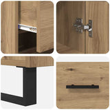 Highboard Artisan Oak 34.5 x 34 x 180 cm Engineered Wood 3415930
