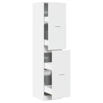Apothecary Cabinet White 40x41x174.5 cm Engineered Wood 3309645