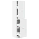 Apothecary Cabinet White 40x41x174.5 cm Engineered Wood 3309645