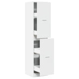 Apothecary Cabinet White 40x41x174,5 cm Engineered Wood 3309645