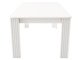 4 Seater Dining room table, MDF Wood Rectangle Modern Dining,Room Furniture Unit, Small N606P272566W