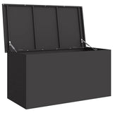 Outdoor Storage Box Black 100 x 50.5 x 50 cm Steel 874560