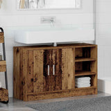 Bathroom Cabinet Old Wood 90 x 29 x 55 cm Engineered wood 869209