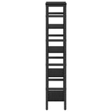 Bookshelf Black Oak 40 x 29.5 x 149 cm Engineered Wood 883910
