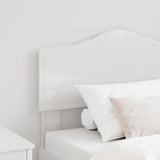 Headboard Gloss White Engineered wood 888698