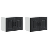 Dishwasher Panel Kalmar 2 pcs Black 60 x 31 x 40 cm 884557