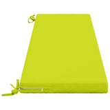 2-Piece Bench Cushions SOEST 2 pcs 100% Polyester Bright Green 949051