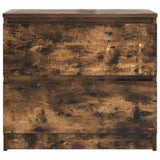 TV Cabinet Smoked Oak 60x35x54 cm Engineered Wood 861782
