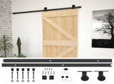 Sliding Door 80 x 210 cm Solid Pine Wood Natural and Black 3444854
