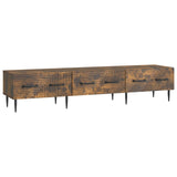 TV Cabinet Smoked Oak 147 x 34.5 x 30 cm Engineered Wood 894940