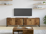 TV Cabinet Old Wood 140 x 36 x 49.5 cm Engineered Wood 886514