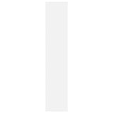 Wall Shoe Cabinet White 80x18x90 cm Engineered Wood 806777