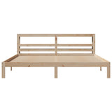 Bed Frame with Headboard without Mattress 180x200 cm Super King 3306053