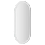 LED Bathroom Mirror Transparent 80 x 35 cm Tempered Glass 42045853