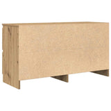 TV Cabinet Artisan Oak 100x35x54 cm Engineered Wood 861804
