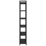 Bookshelf Black Oak 80 x 30 x 189.5 cm Engineered Wood 868407