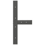 Dining Table Legs T-Shaped 2 pcs Anthracite 80x35x cm Steel 4013062