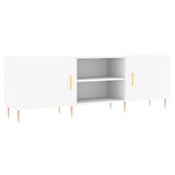 TV Cabinet White 150x30x50 cm Engineered Wood 829084