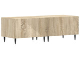 3 Piece LED TV Cabinet Sonoma Oak Engineered Wood 3416678
