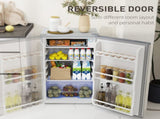 91L Freestanding Under-Counter Fridge with Lock - Grey T3398P344772